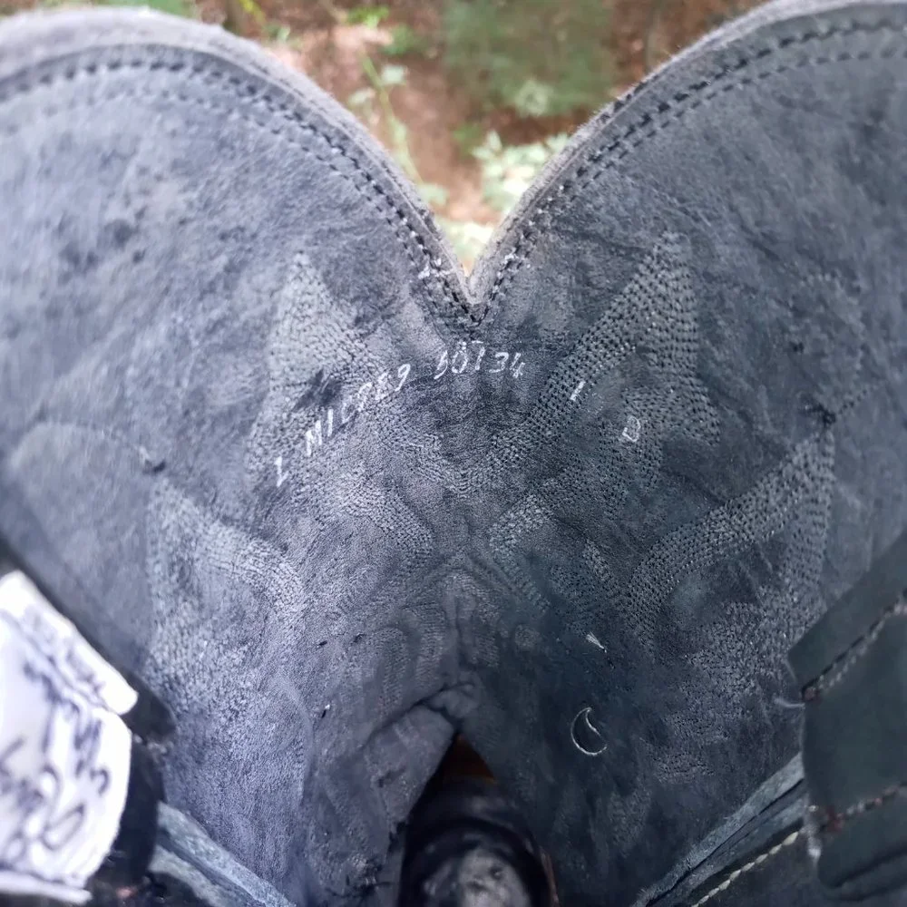 Larry Mahan Crocodile Western boots - Picture 3 of 8